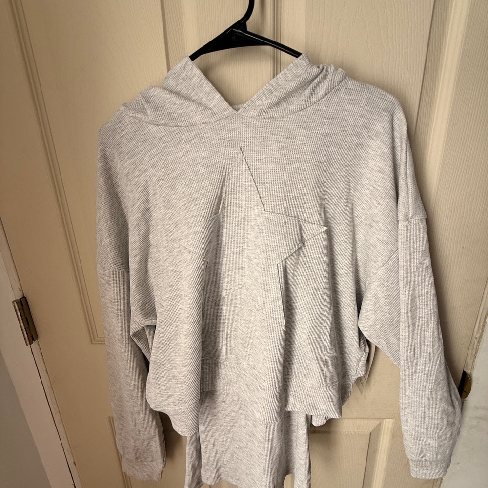 Gray set Hooded Sweater